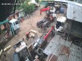 Przypadkowo wystrzelił butlę z gazem