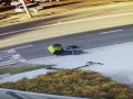 Jechał czy już leciał tą hulajnogą