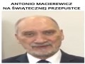 Antonio Macierewicz na świątecznej przepustce