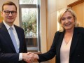 mateusz morawiecki le pen