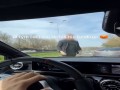 Śledził go przez kilka kilometrów, a później stało się to