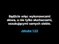 Jakuba 1:22