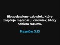 Przysłów 3:13